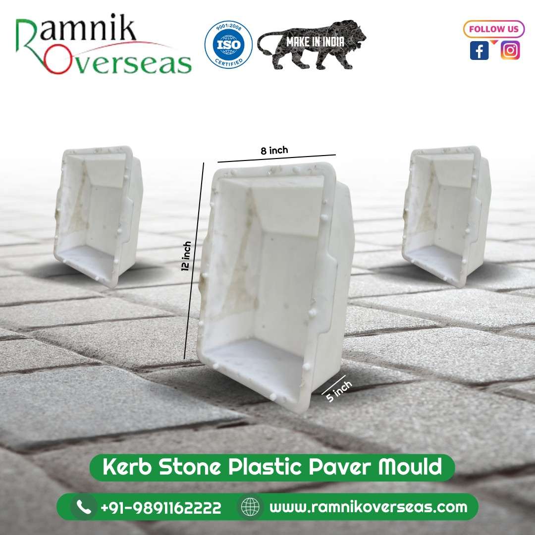 Kerb Stone Plastic Paver Mould Suppliers in Kashmere Gate
